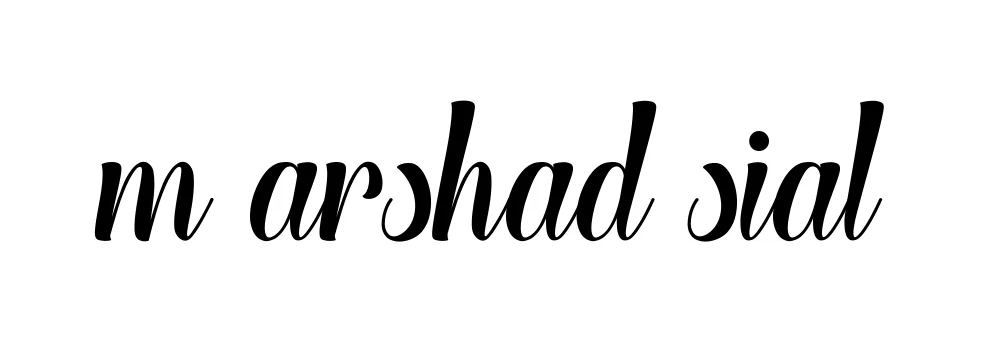 Handwritten Signature for M-arshad-sial - Style 148 Online