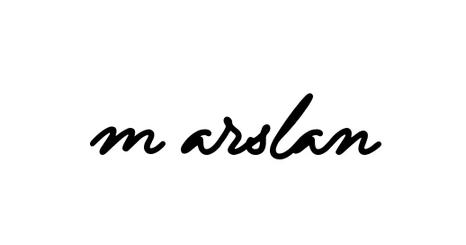 Handwritten Signature for M-arslan - Style 137 Online