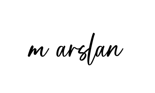 Handwritten Signature for M-arslan - Style 142 Online