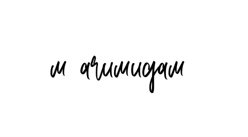 Handwritten Signature for M-arumugam- - Style 143 Online