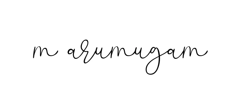 Handwritten Signature for M-arumugam- - Style 147 Online
