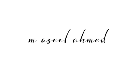 Handwritten Signature for M-aseel-ahmed - Style 132 Online