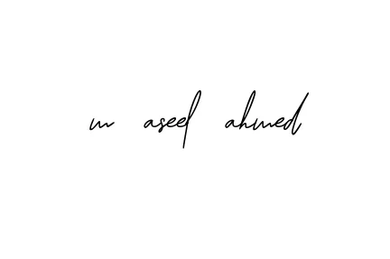 Handwritten Signature for M-aseel-ahmed - Style 139 Online