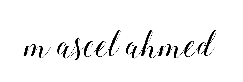 Handwritten Signature for M-aseel-ahmed - Style 144 Online