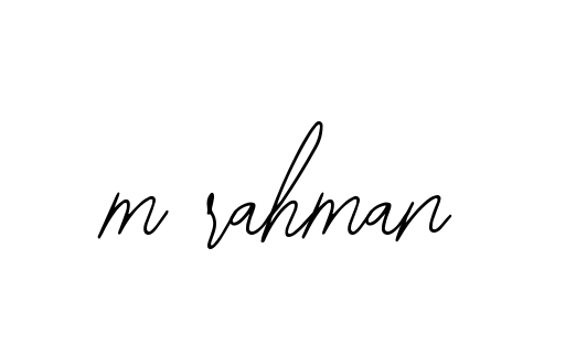 M-rahman signature