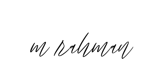 M-rahman signature