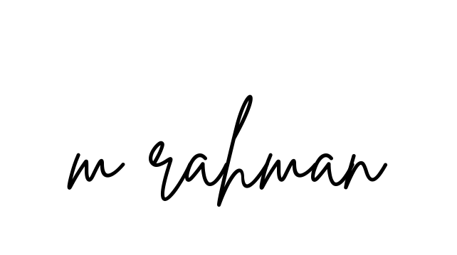 M-rahman signature