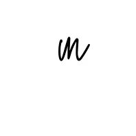 Handwritten Signature for M - Style 154 Online