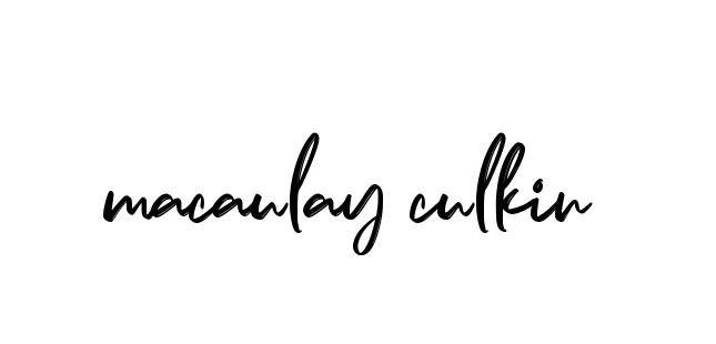Handwritten Signature for Macaulay-culkin - Style 141 Online