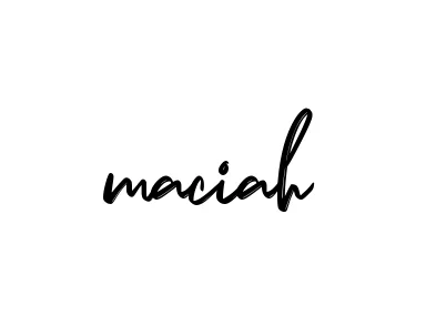 Handwritten Signature for Maciah - Style 141 Online