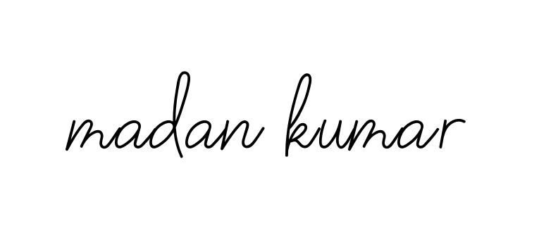 Handwritten Signature for Madan-kumar - Style 145 Online