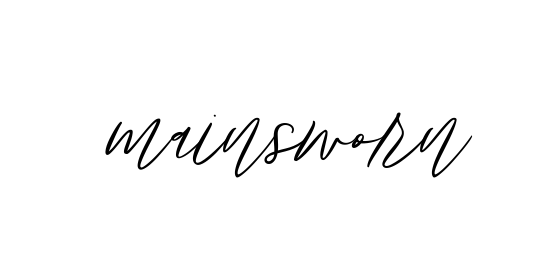 Mainsworn signature