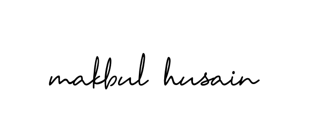 Makbul-husain signature