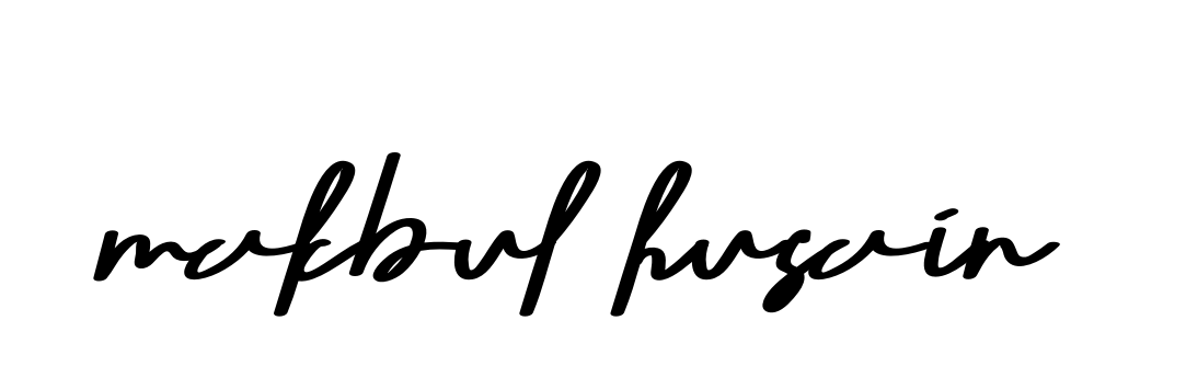 Makbul-husain signature