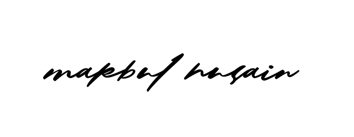 Makbul-husain signature