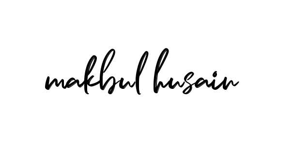 Makbul-husain signature