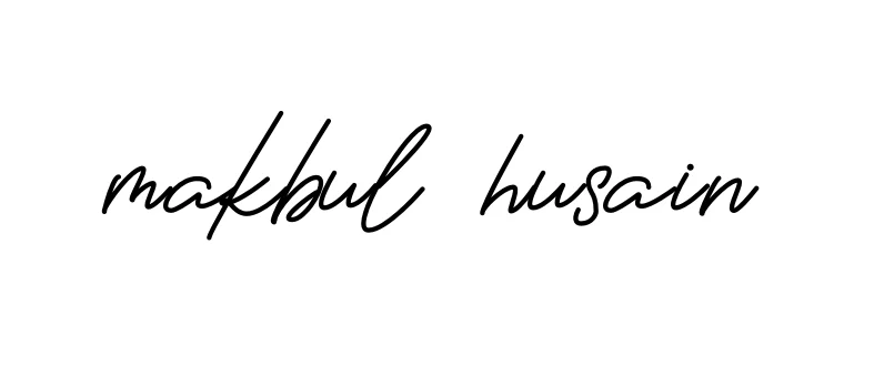 Makbul-husain signature