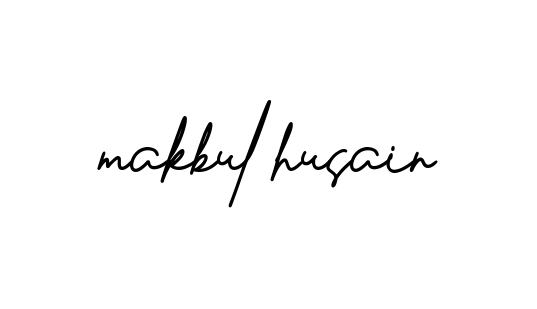 Makbul-husain signature