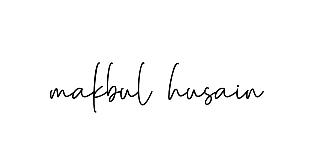 Makbul-husain signature