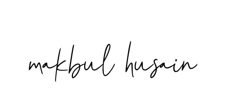 Makbul-husain signature
