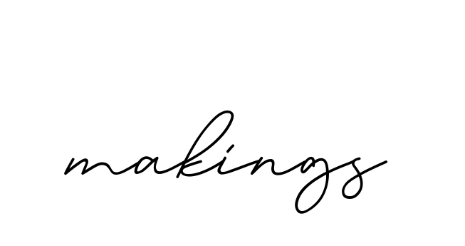 Makings signature