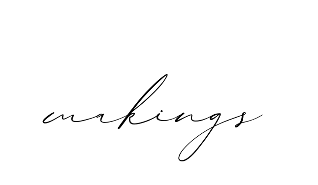 Makings signature