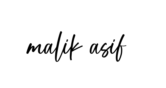 Handwritten Signature for Malik-asif - Style 142 Online
