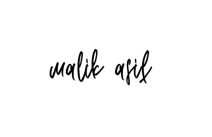 Handwritten Signature for Malik-asif - Style 143 Online