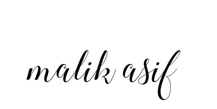 Handwritten Signature for Malik-asif - Style 144 Online