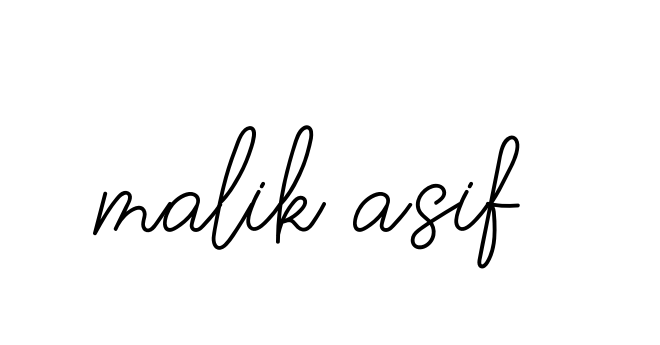 Handwritten Signature for Malik-asif - Style 145 Online