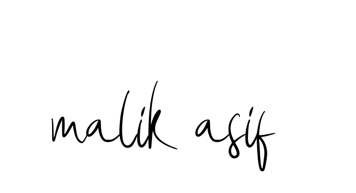 Handwritten Signature for Malik-asif - Style 146 Online