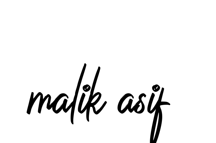 Handwritten Signature for Malik-asif - Style 149 Online