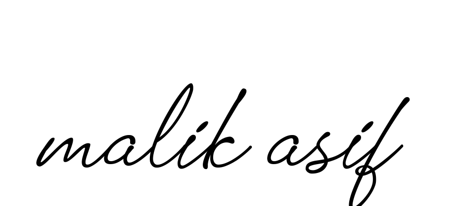 Handwritten Signature for Malik-asif - Style 151 Online