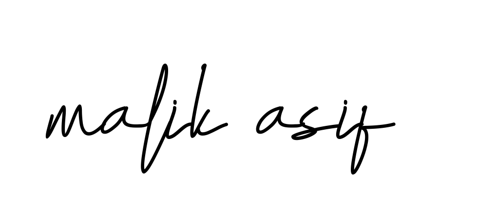 Handwritten Signature for Malik-asif - Style 155 Online
