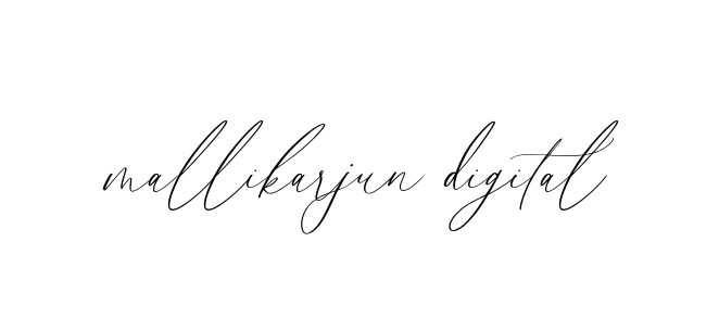 Handwritten Signature for Mallikarjun-digital - Style 134 Online