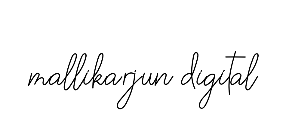 Handwritten Signature for Mallikarjun-digital - Style 145 Online
