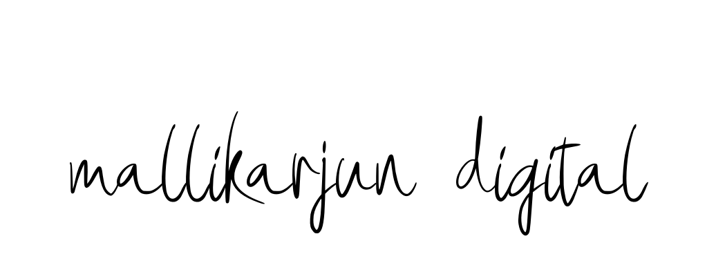 Handwritten Signature for Mallikarjun-digital - Style 146 Online