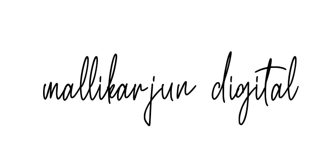 Handwritten Signature for Mallikarjun-digital - Style 154 Online