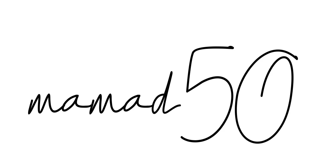 Handwritten Signature for Mamad50 - Style 155 Online