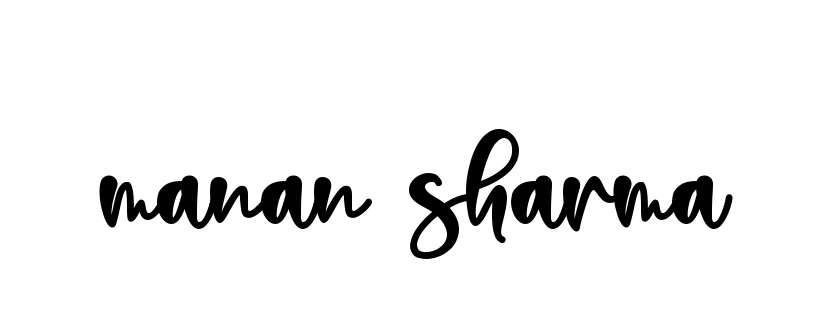 Handwritten Signature for Manan-sharma - Style 136 Online