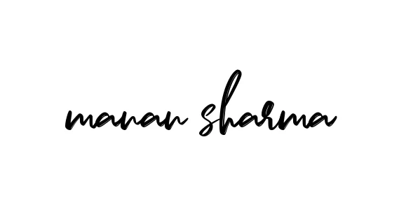 Handwritten Signature for Manan-sharma - Style 141 Online