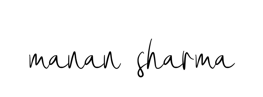 Handwritten Signature for Manan-sharma - Style 146 Online