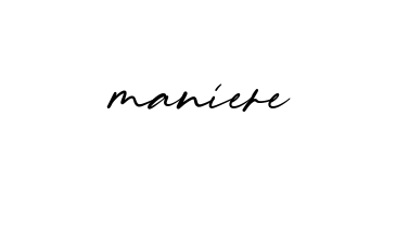 Maniere signature