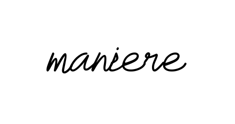 Maniere signature