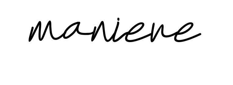 Maniere signature