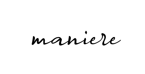 Maniere signature