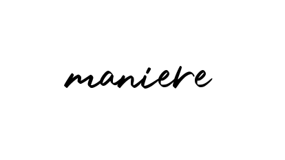 Maniere signature