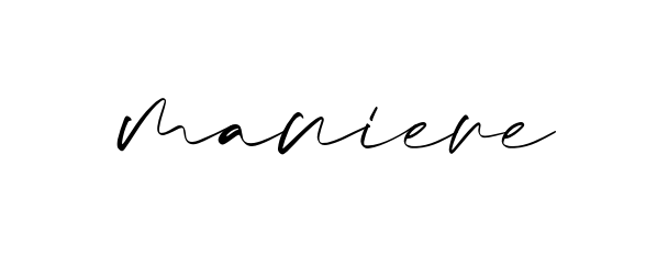 Maniere signature
