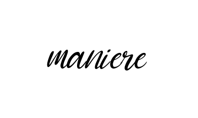 Maniere signature