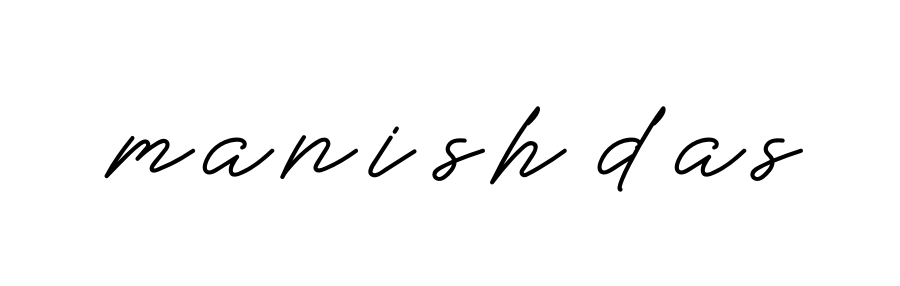 Manish-das signature